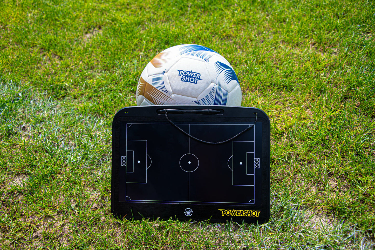 Powershot Elektronische Taktiktafel - Das ultimative Coaching-Board mit LCD Schreiboberfläche - machsport