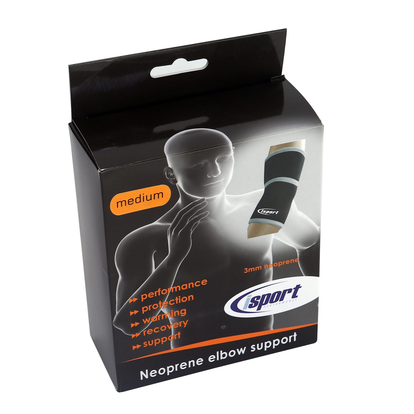 Powershot Neopren-Ellenbogenbandage - machsport