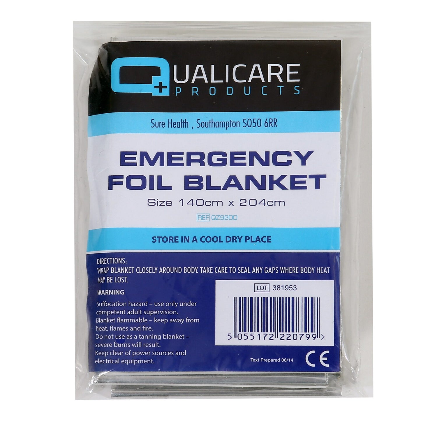 Powershot Rettungsdecke - machsport