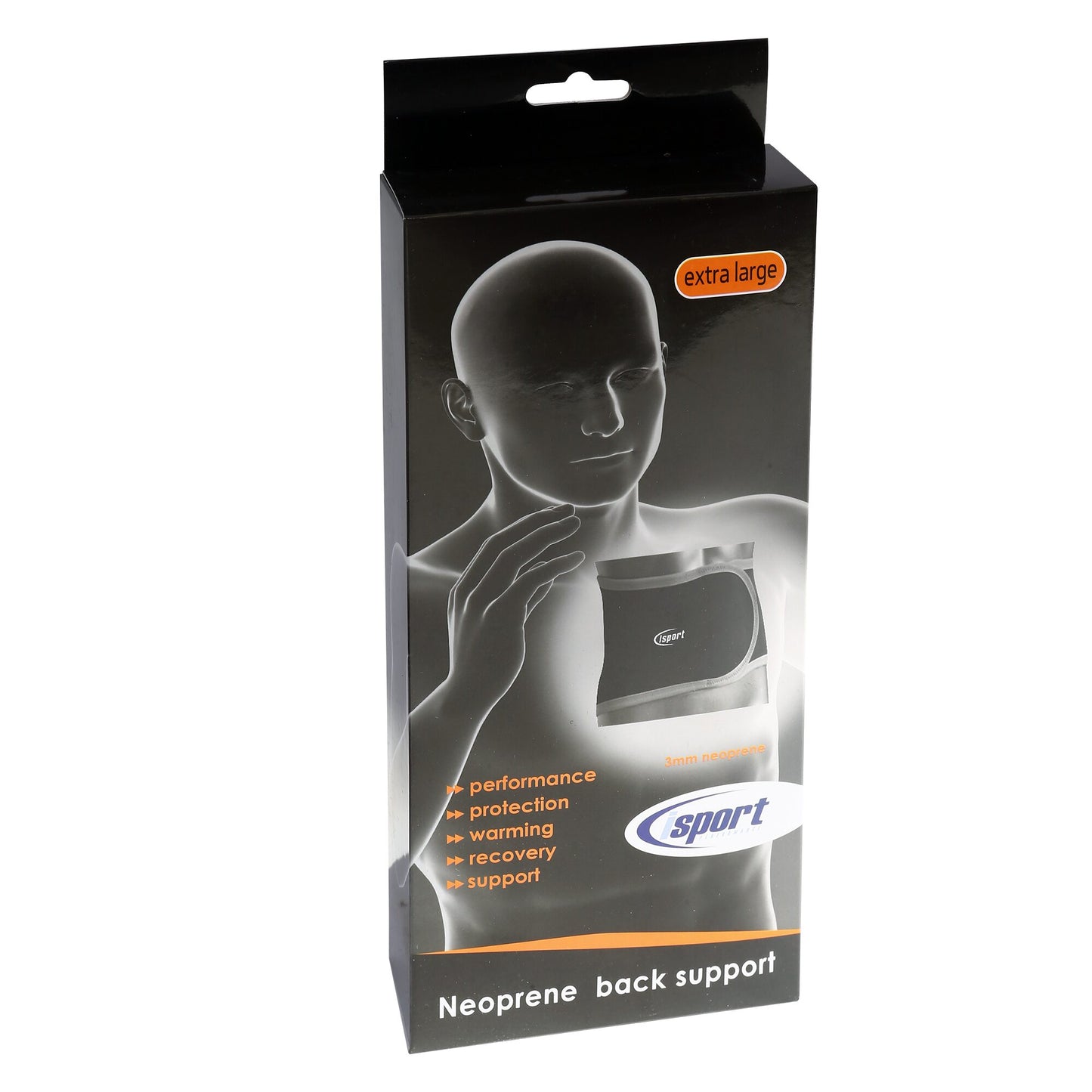 Powershot Neopren-Rückenbandage - machsport