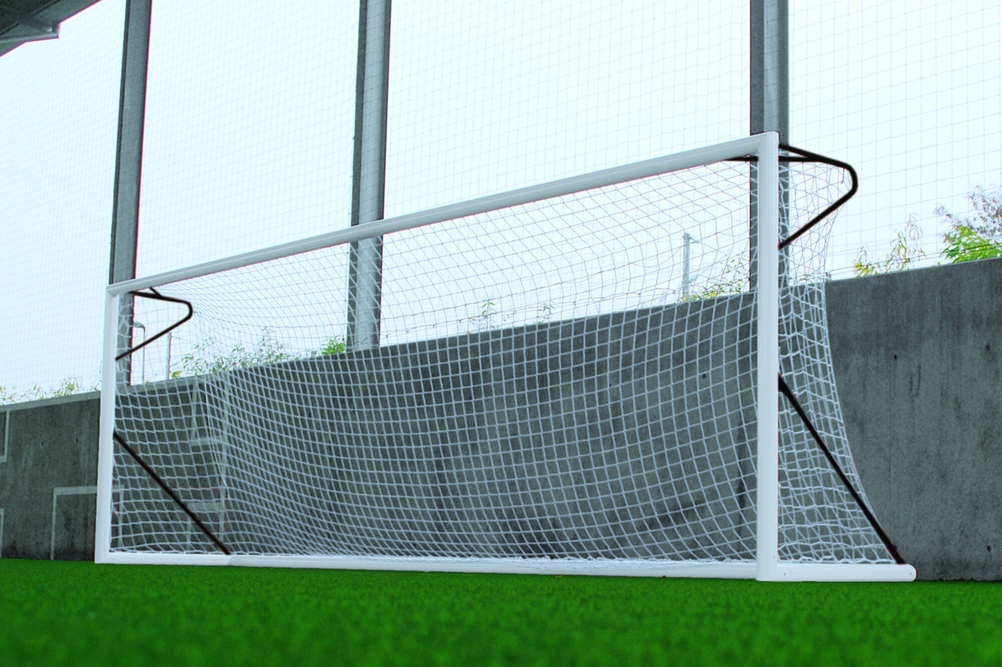 Powershot Fußballtor 6 x 2,1m - 80mm Aluminium - machsport