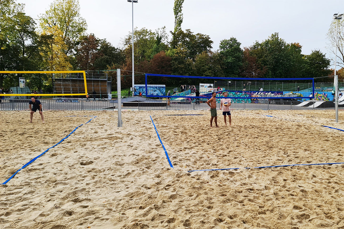Powershot Beach-Volleyball Markierungen - machsport