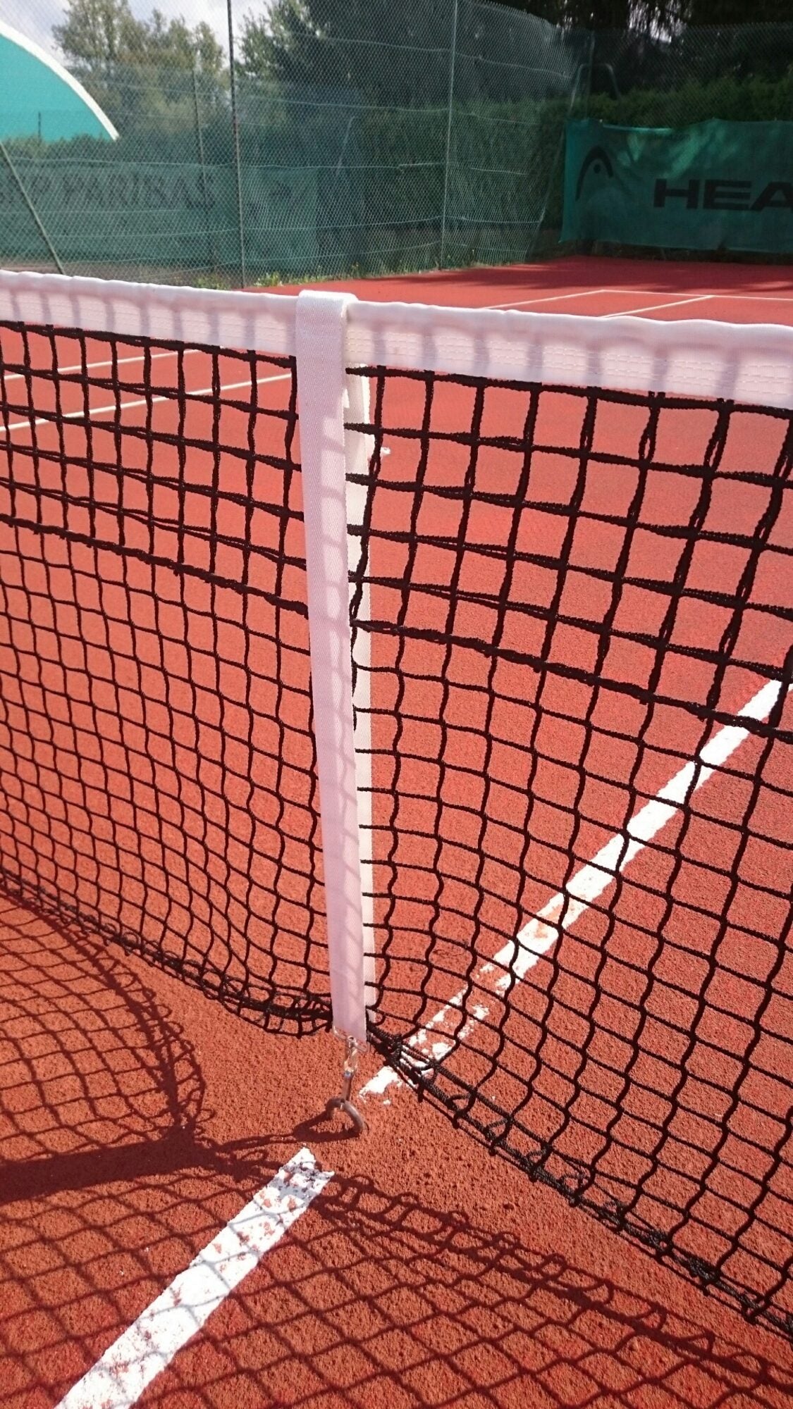 Powershot Regulierband Tennisnetz - Metall - machsport