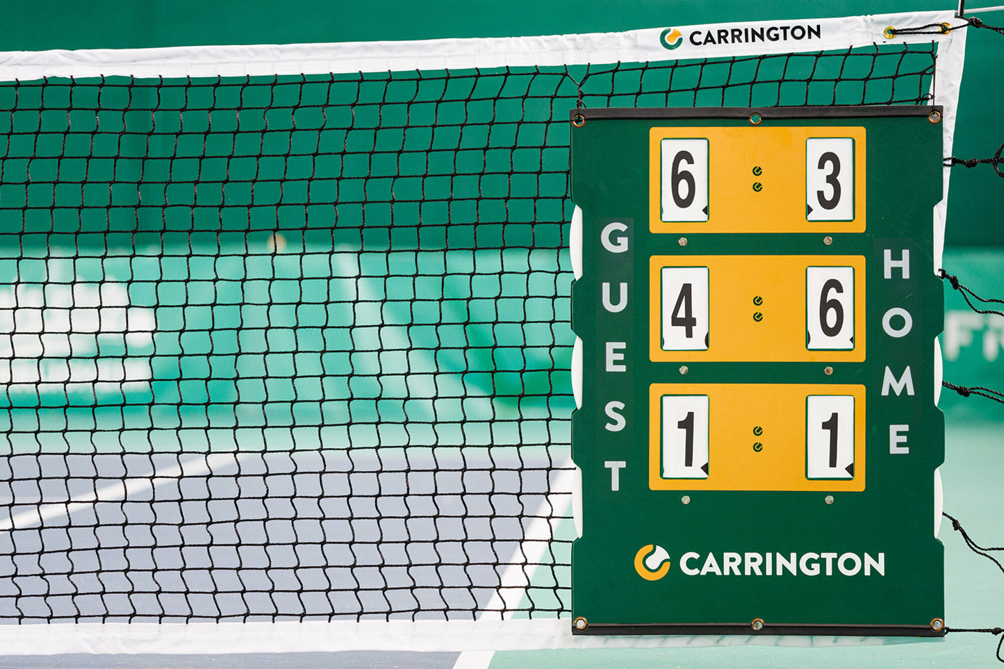 Powershot Tennis Scoreboard 82x58 cm - Englisch - machsport