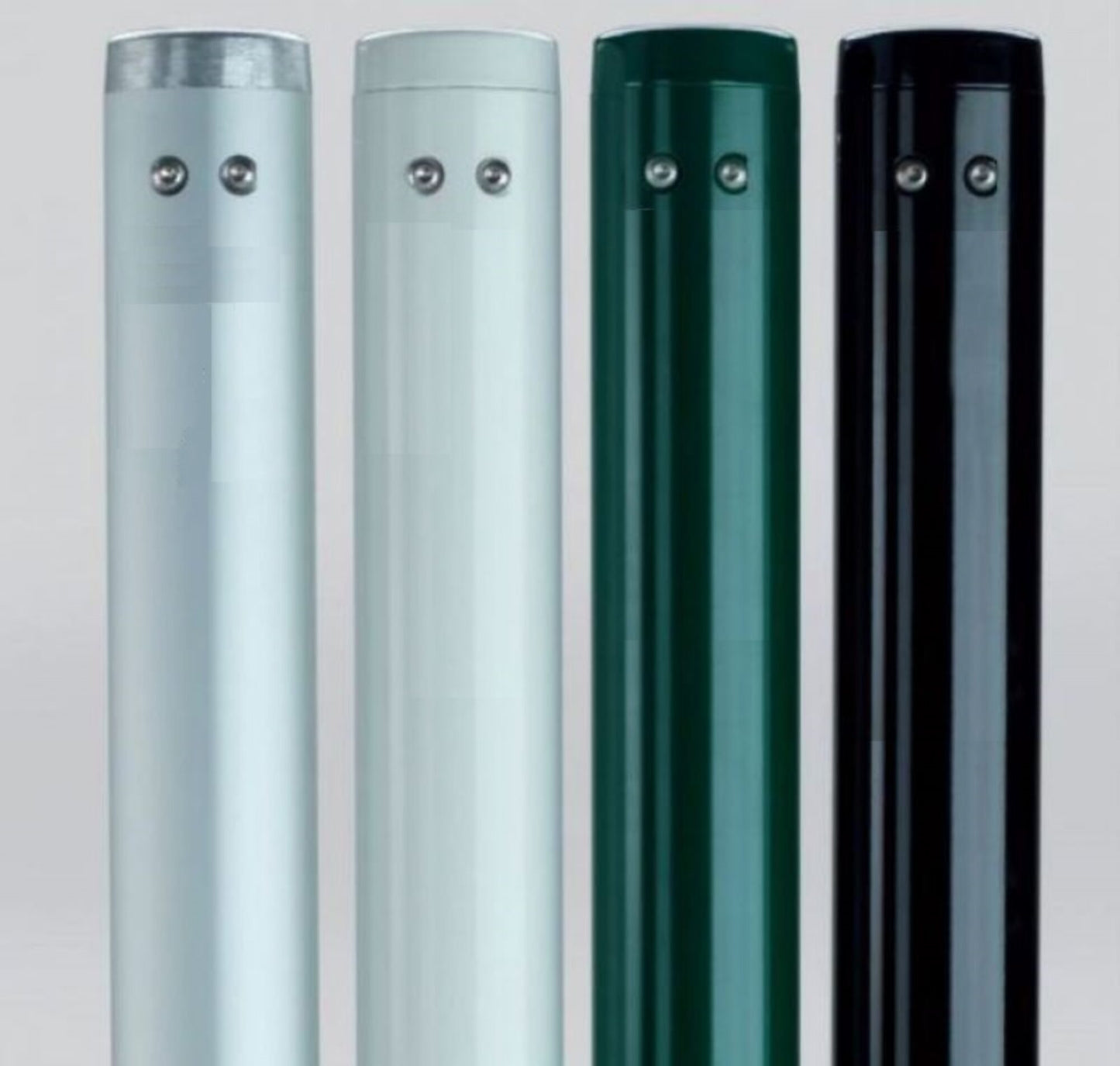 Powershot Tennispfosten mit Bodenhülsen, Spannmechanik innen - machsport