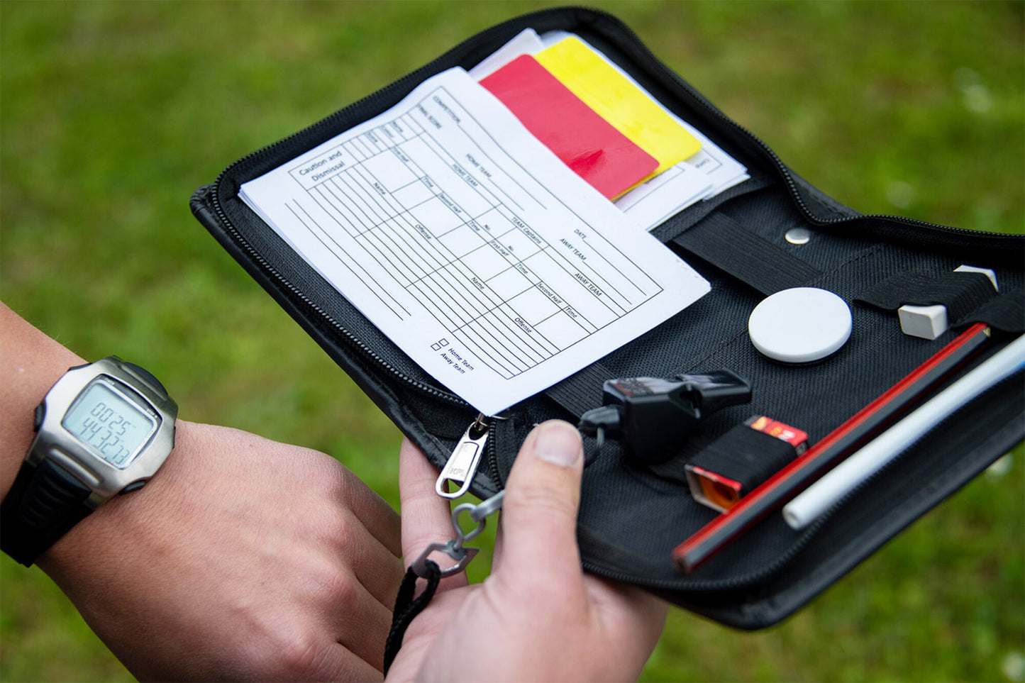Powershot Schiedsrichter-Set mit Stoppuhr - machsport