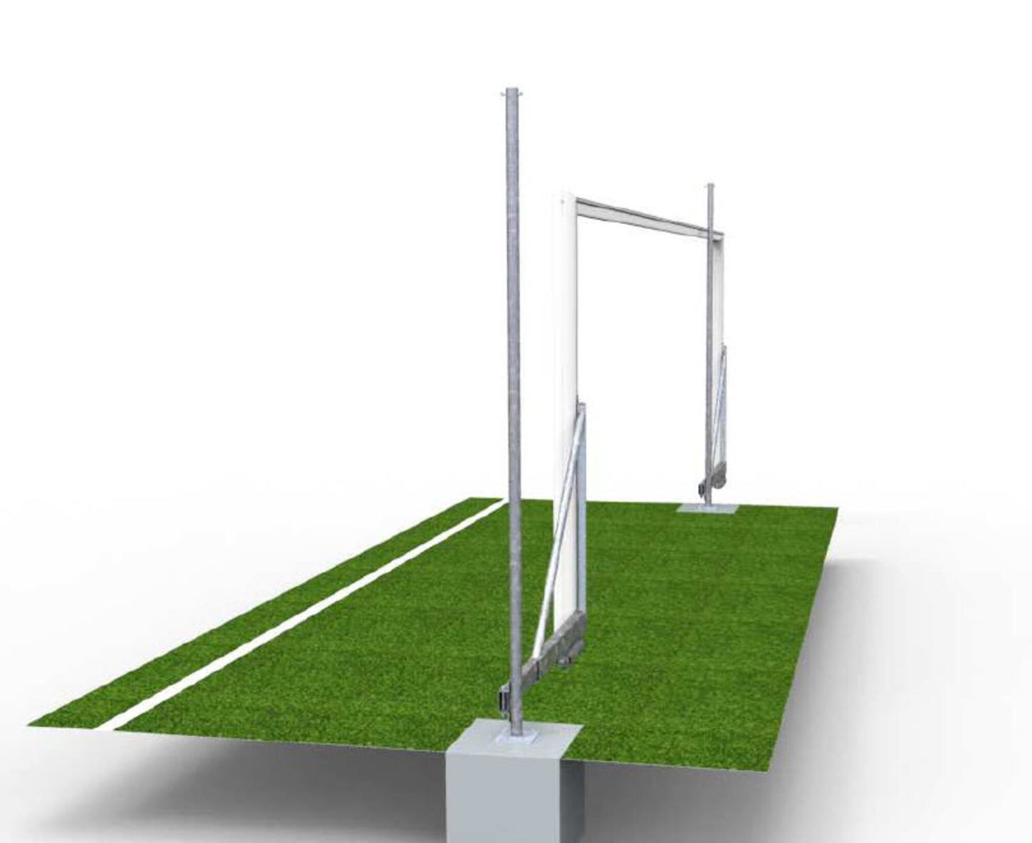 Powershot 8-a-side Fußballtor - faltbar verschließbar 6x2,1m - machsport