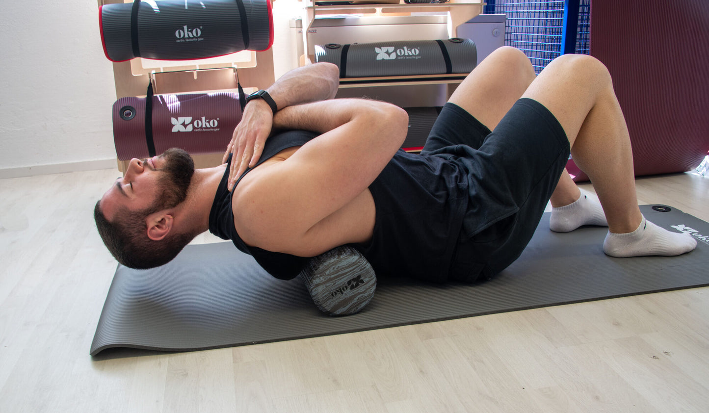 Powershot Faszienrolle - Noppenoberfläche - machsport