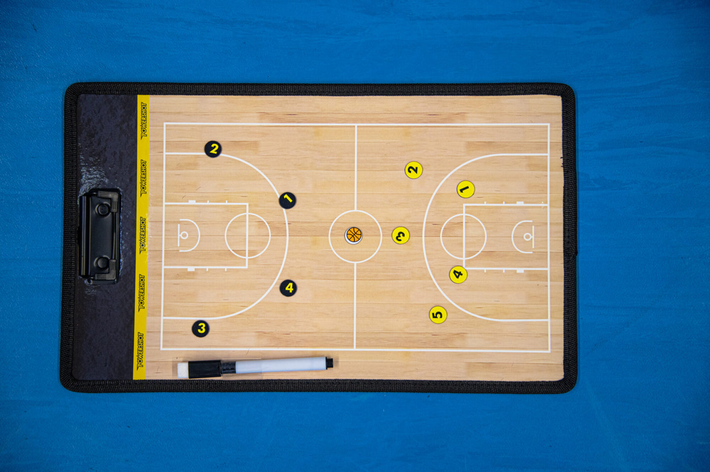 Powershot Taktikboard Doppelseitig "Basketball" - machsport