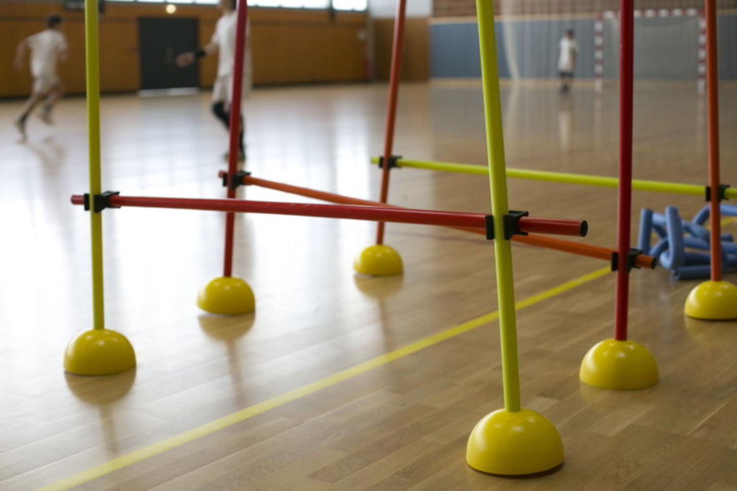 Powershot Slalomstangen-Set Indoor mit Standfuß inkl. Transporttasche - machsport