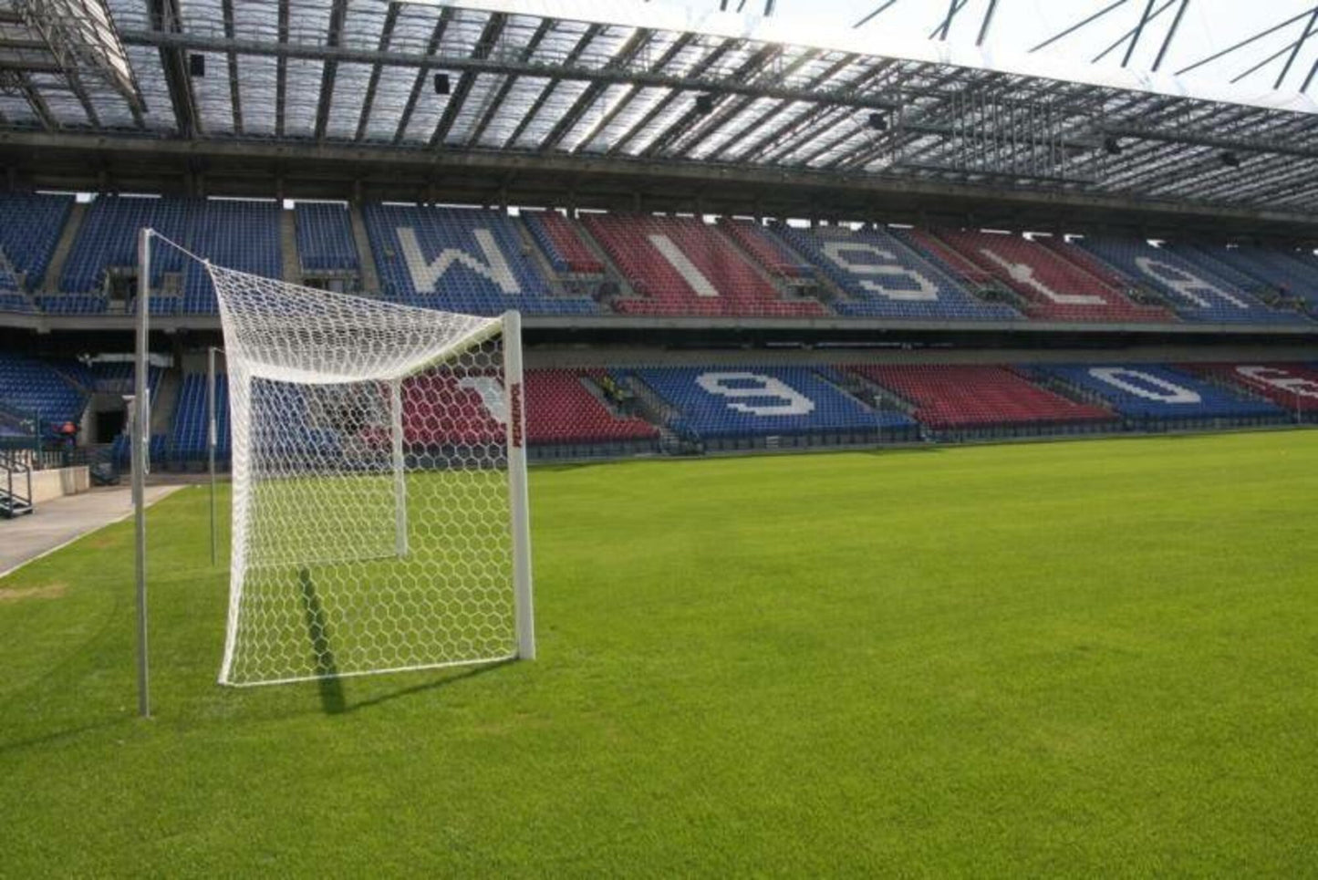 Powershot Fußballnetz - 11er Tor - Wabenförmig - 4mm Weiß - machsport