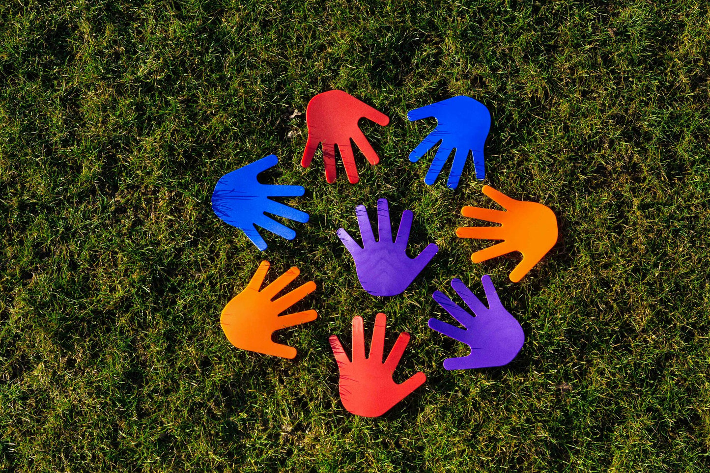 Powershot 8er-Set Bodenmarkierung - Hände - machsport