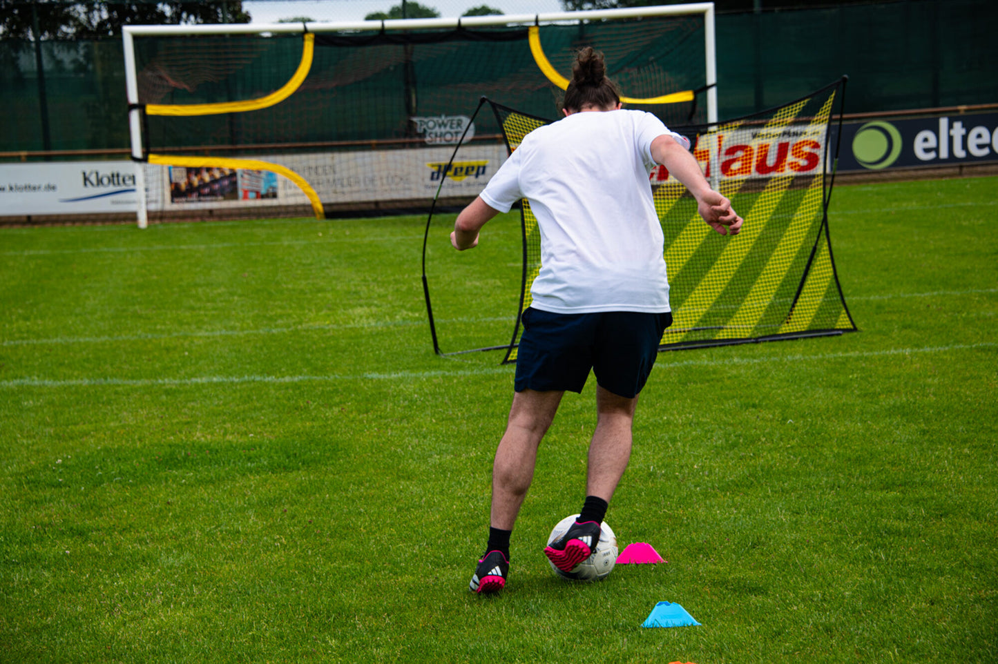 Powershot POWERSHOT® Torwand Pro - 7,32x2,44m - beschwert - machsport