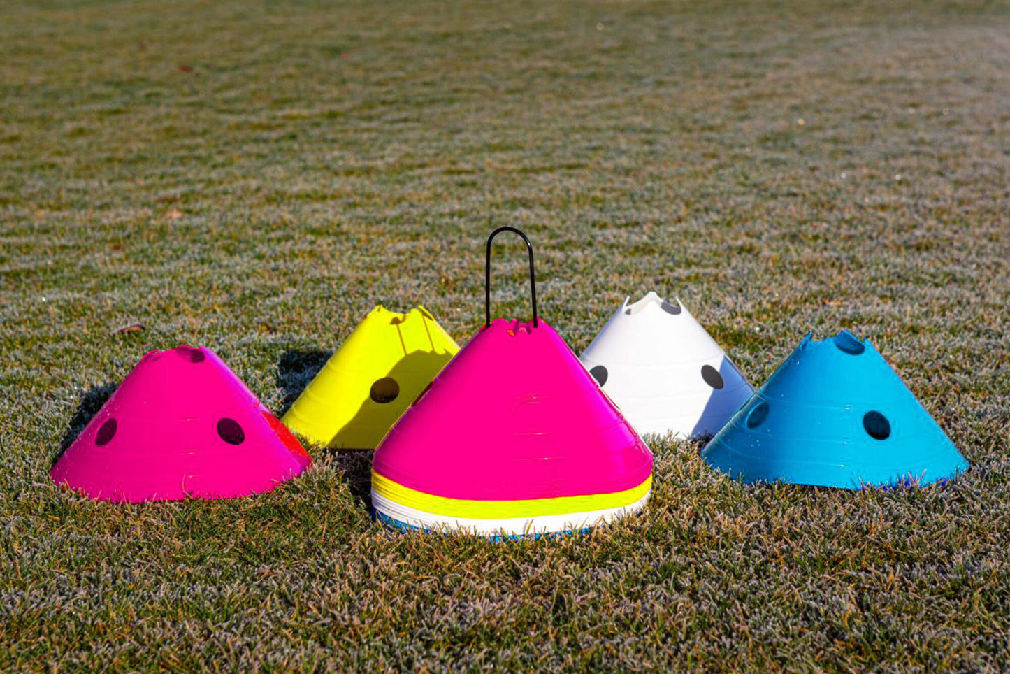 Powershot 20er-Set Multi - Markierlochhauben - extra groß - machsport