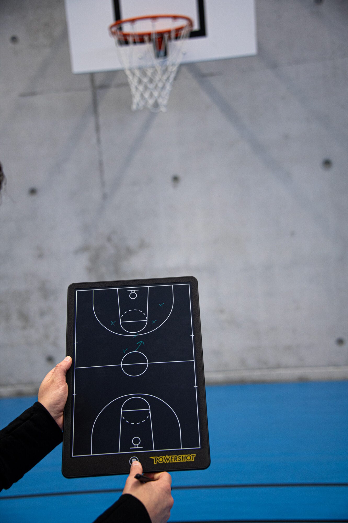 Powershot Tintenfreies taktisches Tablet - Basketball - machsport