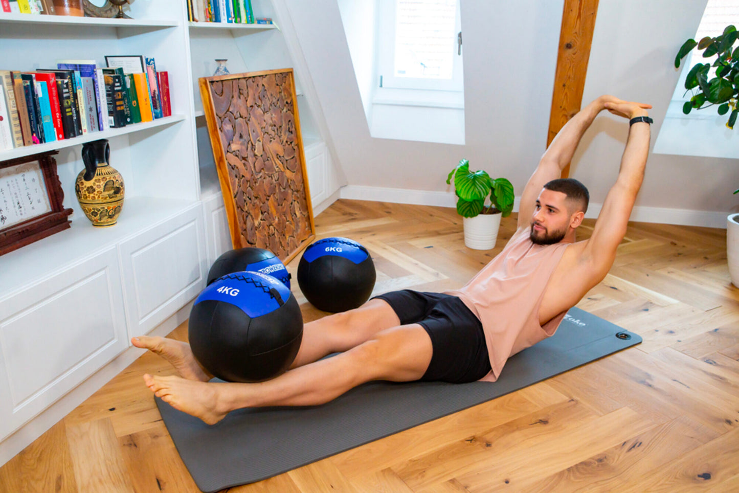 Powershot Medizin Ball - 4 kg - machsport