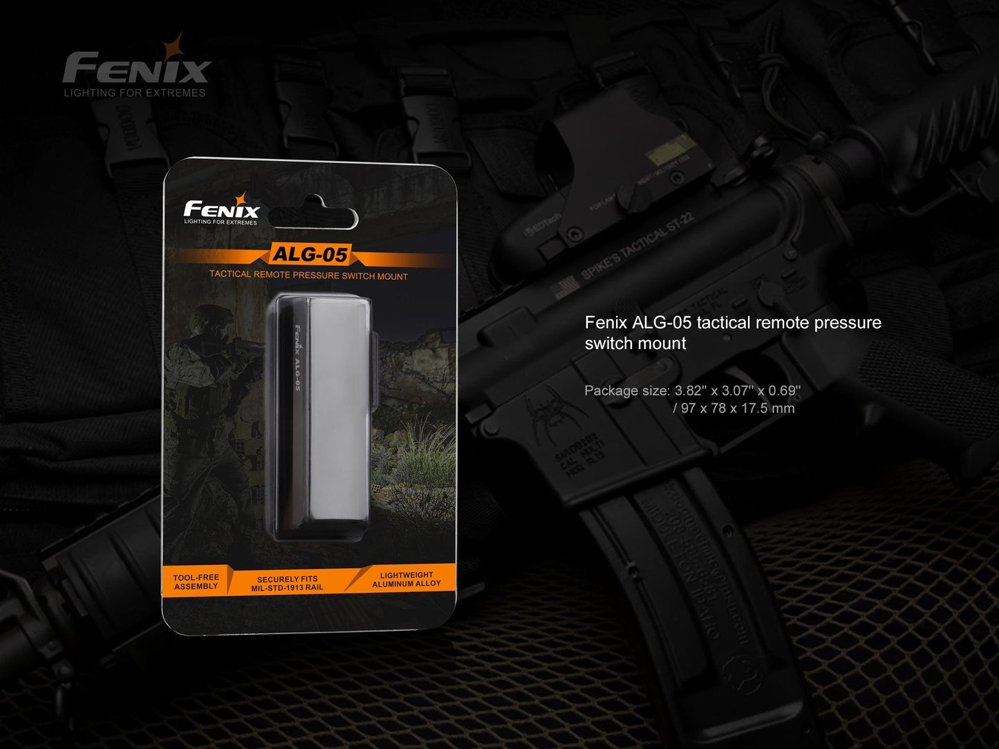 Fenix ALG-05 Halterung für Kabelschalter der Serie AER