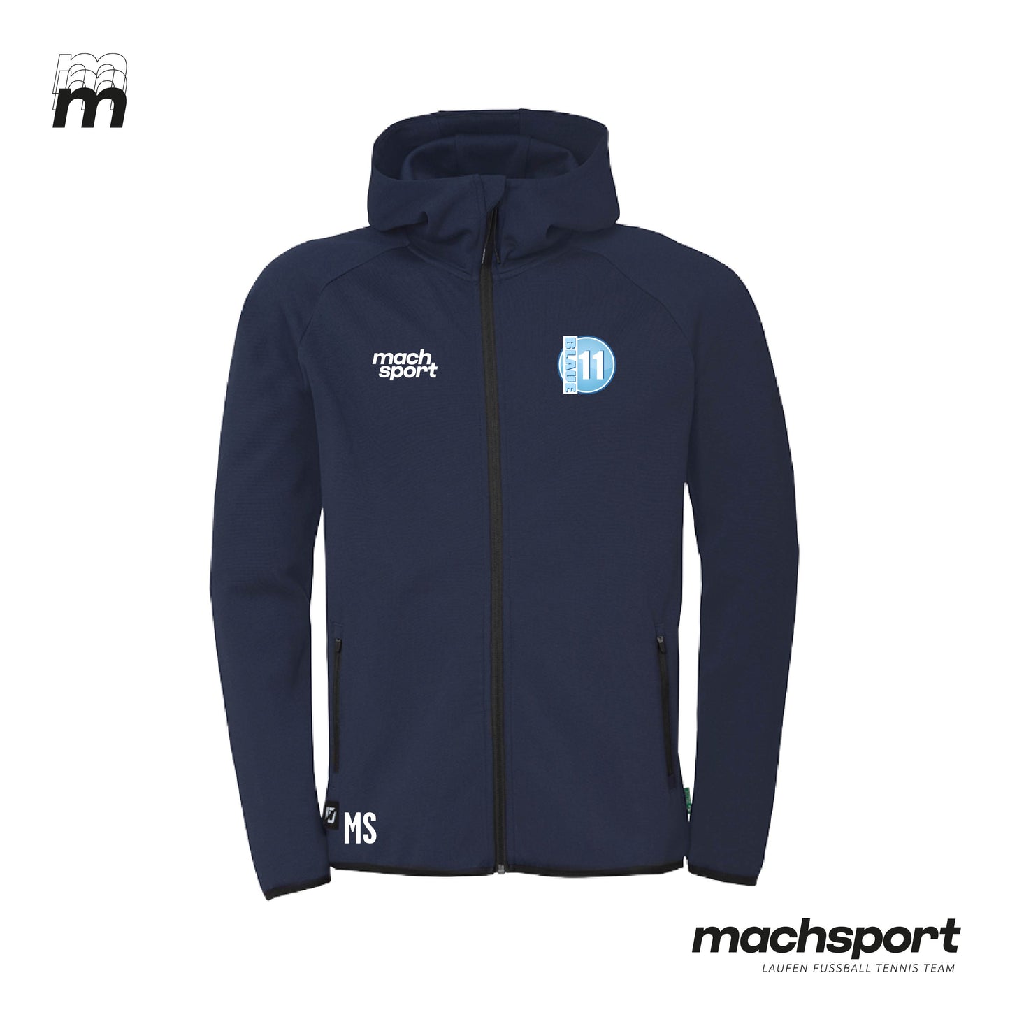 ASKÖ Blaue Elf Linz Lifestyle Hoodie - machsport