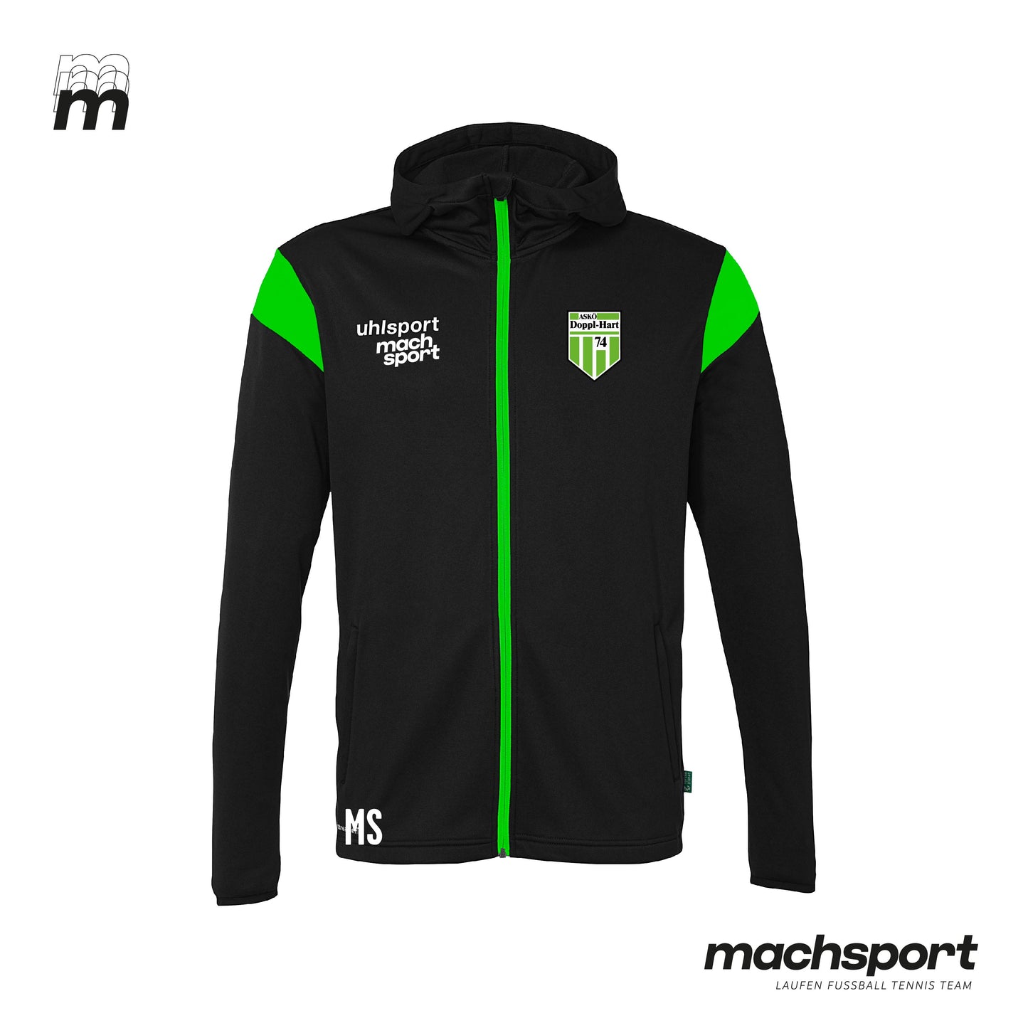ASKÖ Doppl-Hart 74 Trainingsjacke mit Kapuze - machsport