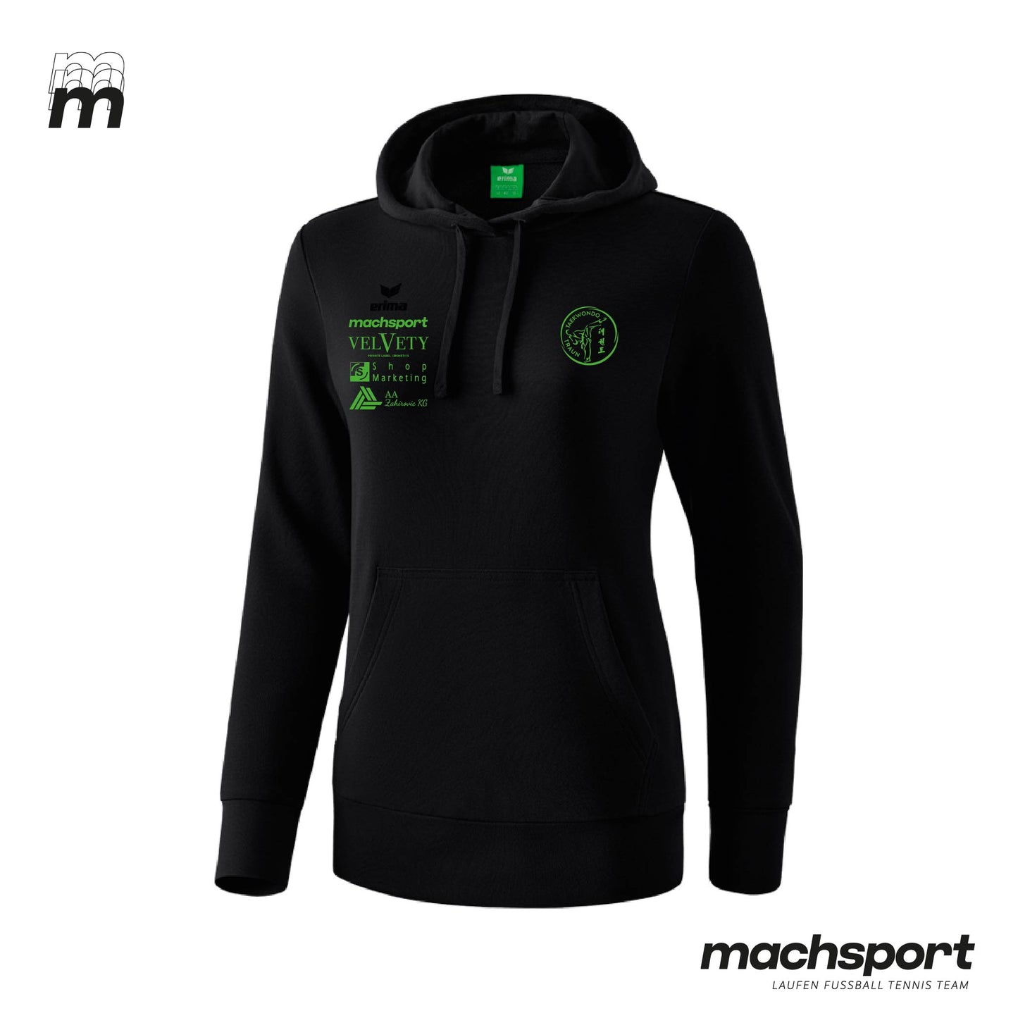 ASKÖ Taekwondo Traun Hoodie Damen - machsport