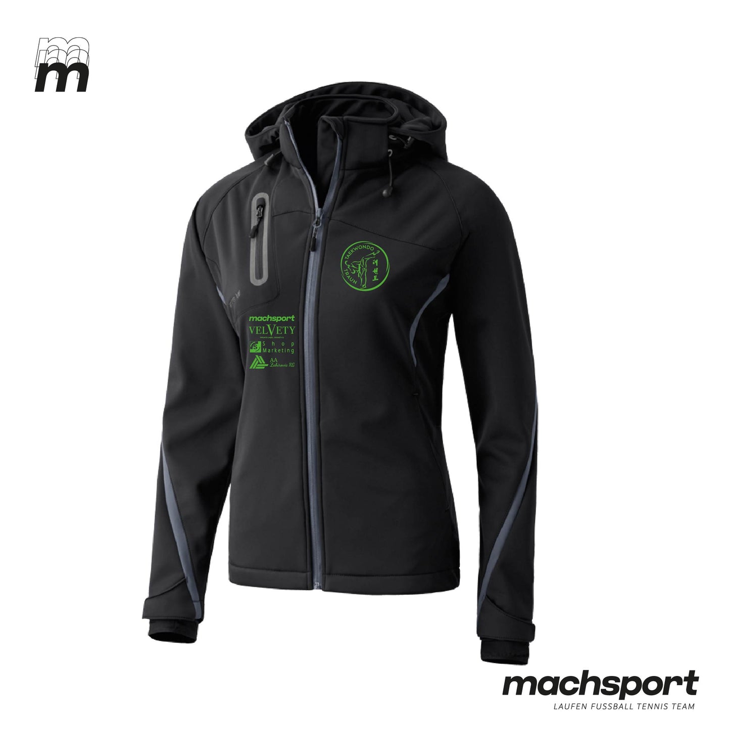 ASKÖ Taekwondo Traun Softshelljacke Damen - machsport