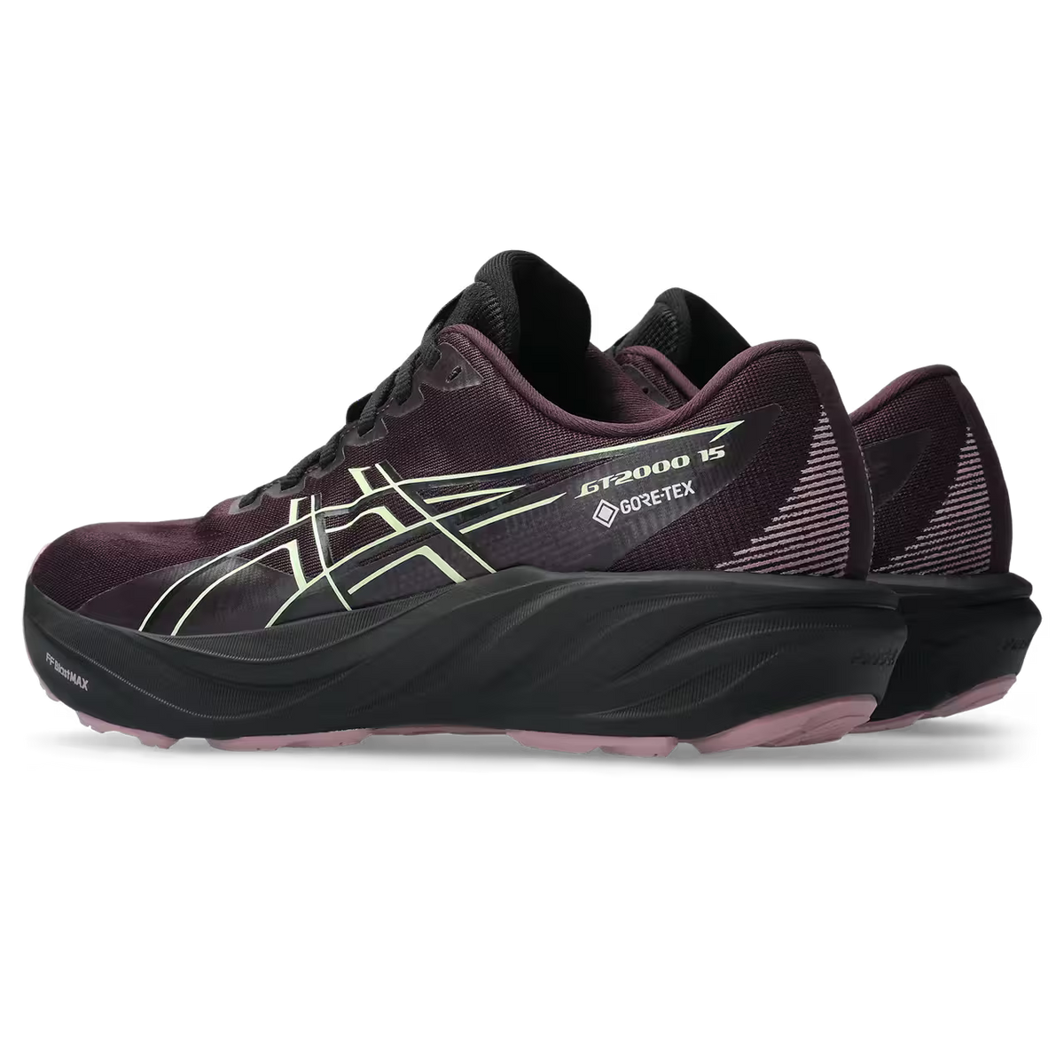 Asics Damenlaufschuhe GT-2000 15 GTX, Dark Aubergine/Black