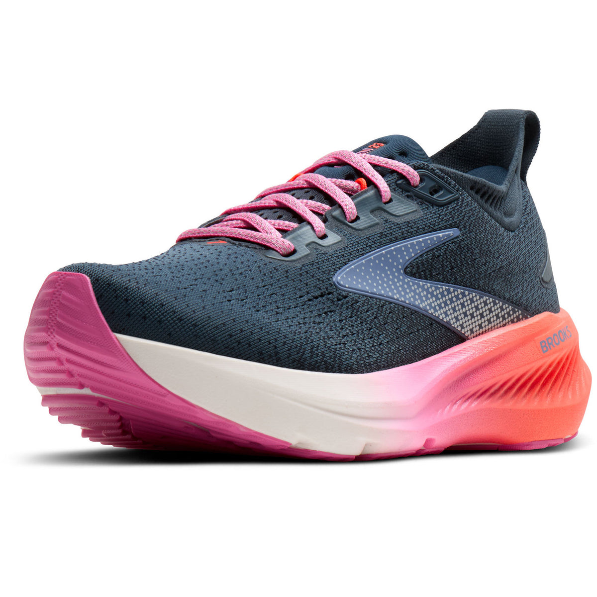 Brooks Damenlaufschuhe Glycerin 23, Sea/Strawberry/Coral