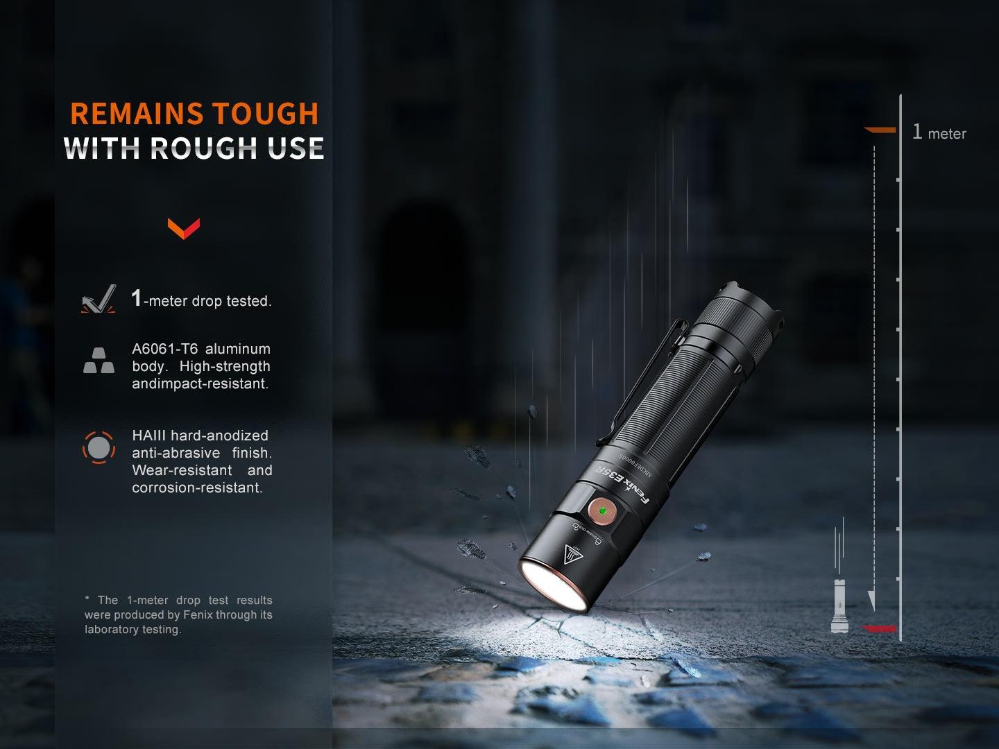 Fenix E35R High-Performance EDC-Taschenlampe, 3100 Lumen