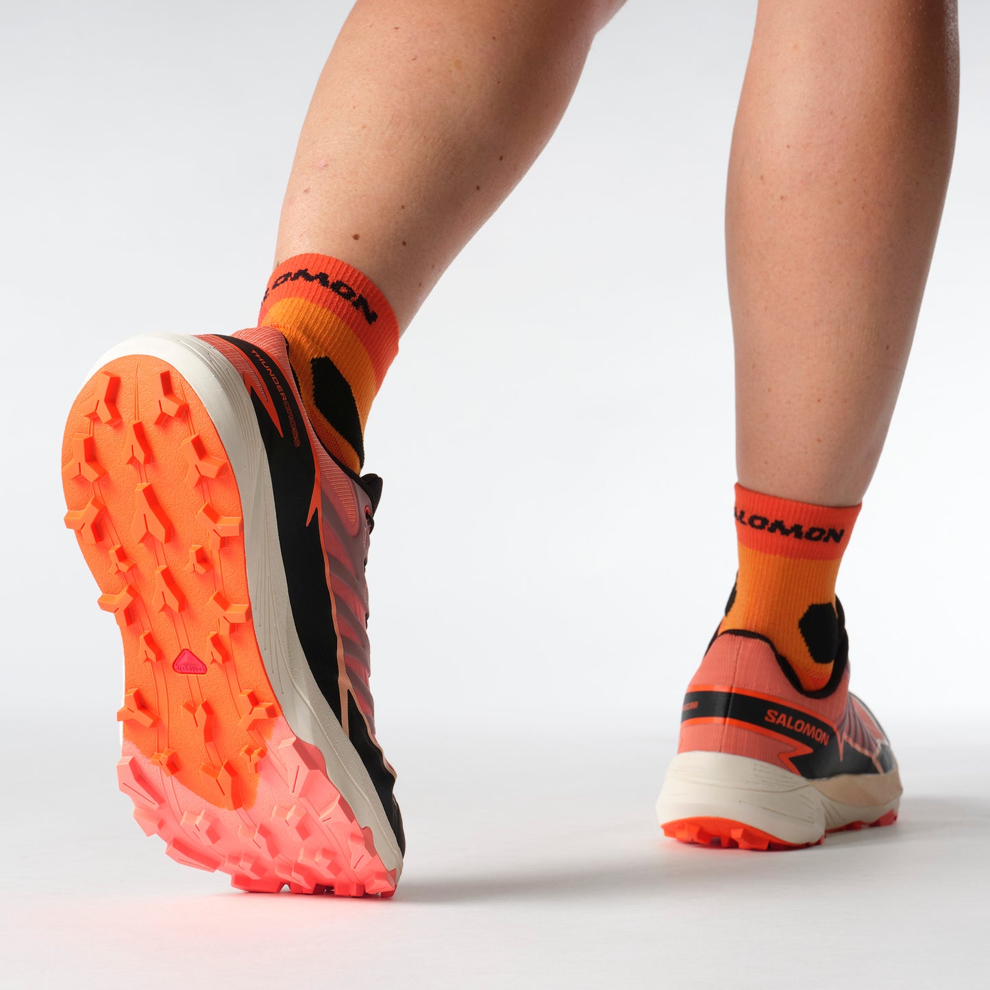 Salomon Laufschuhe Thundercross koralle - machsport