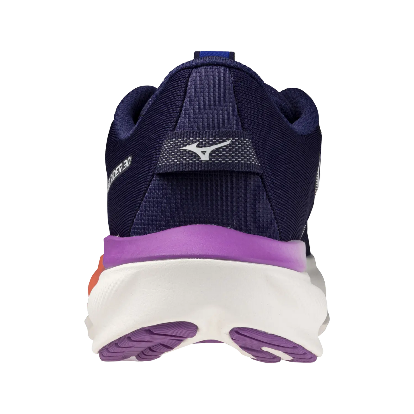 Mizuno Damenlaufschuhe Wave Rider 30, Rhodonite/white/firecracker