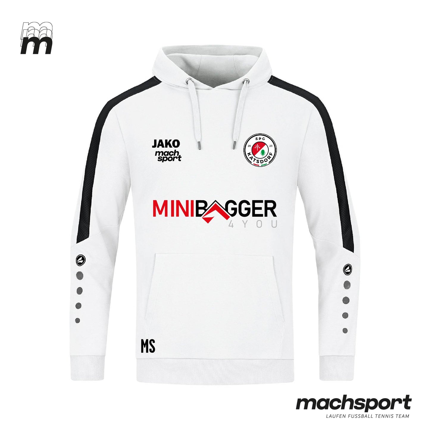 SPG Katsdorf Trainer Kapuzensweat - machsport