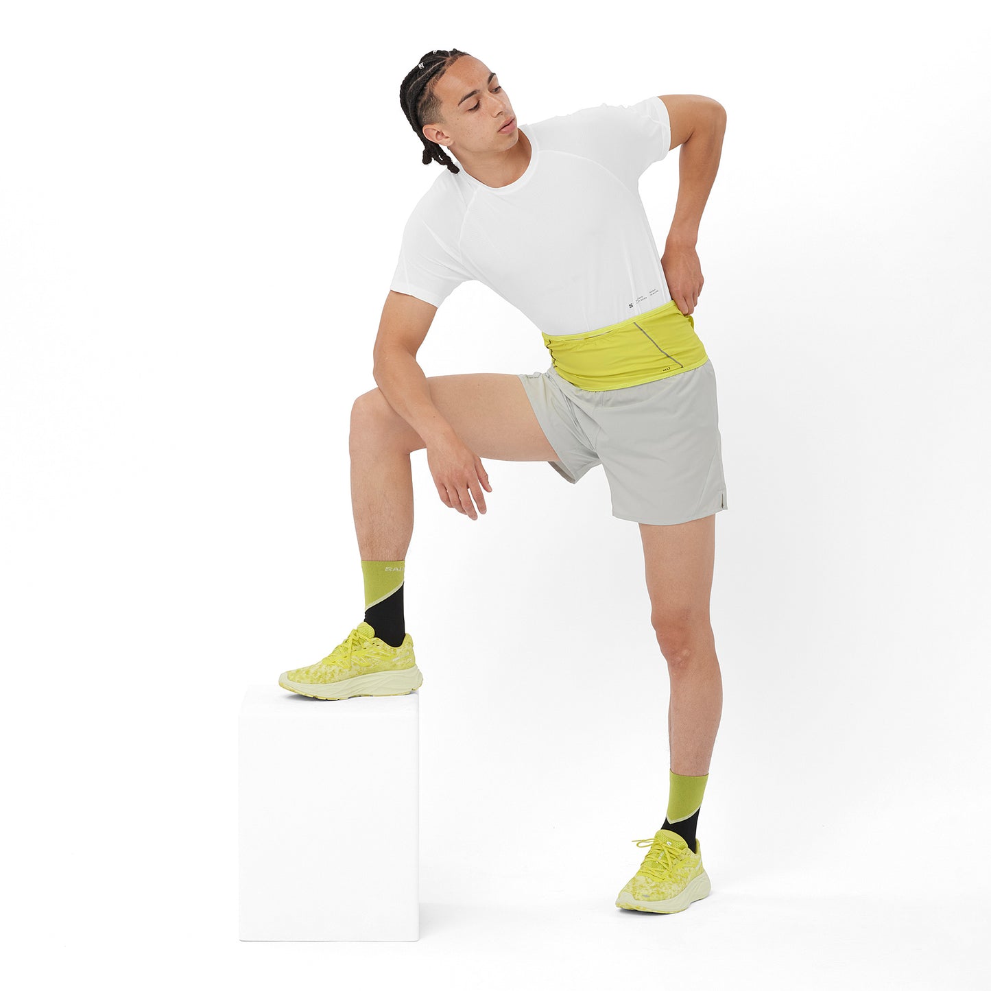 Salomon Herrenlaufshirt Cross Run SS Tee GFX - machsport