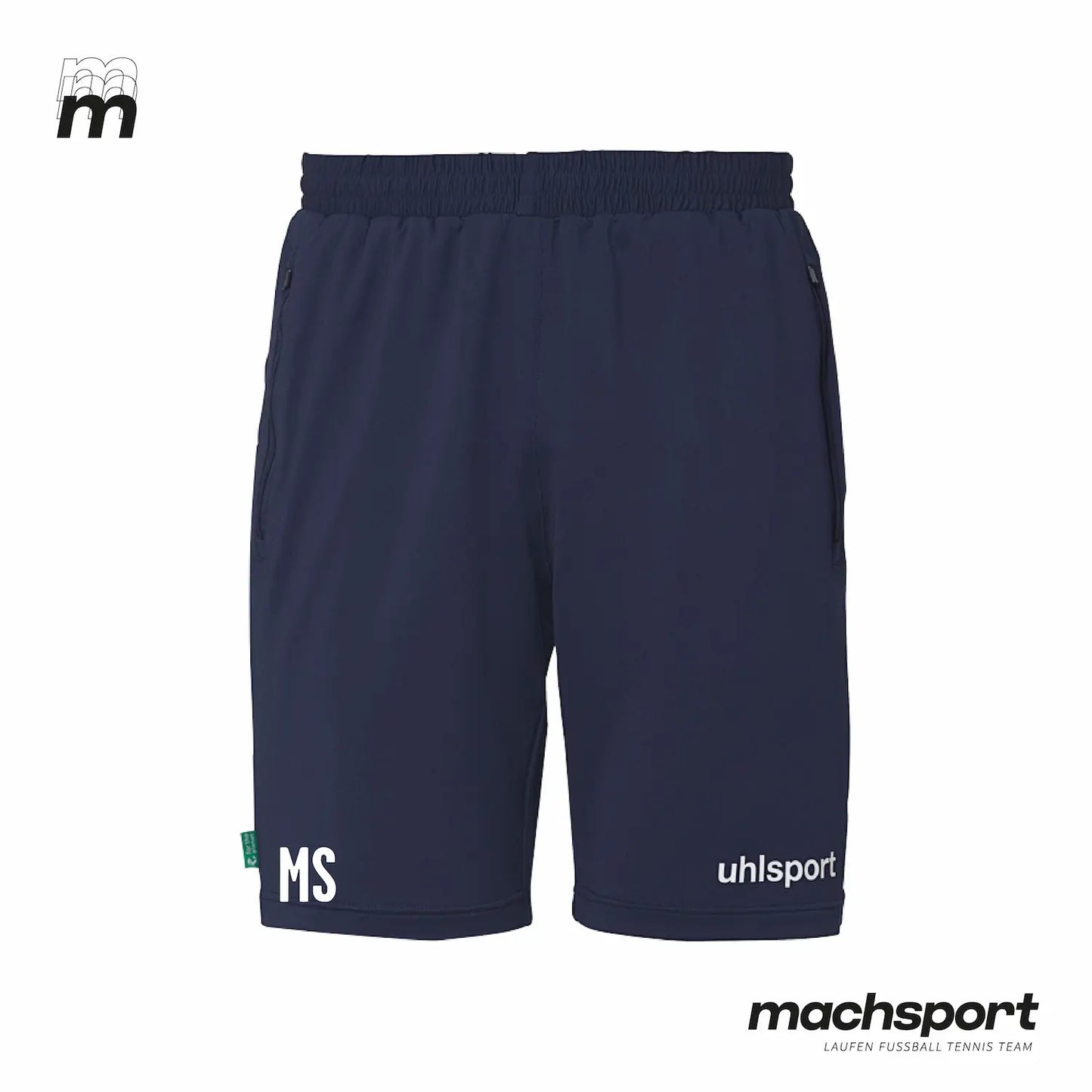 Union Kleinmünchen Trainingsshorts mit Reißverschlusstaschen