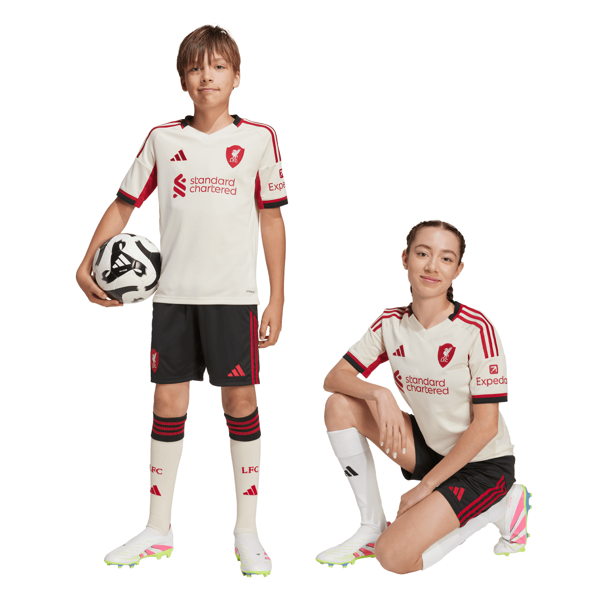 FC Liverpool Away Short Kids 25/26 - machsport