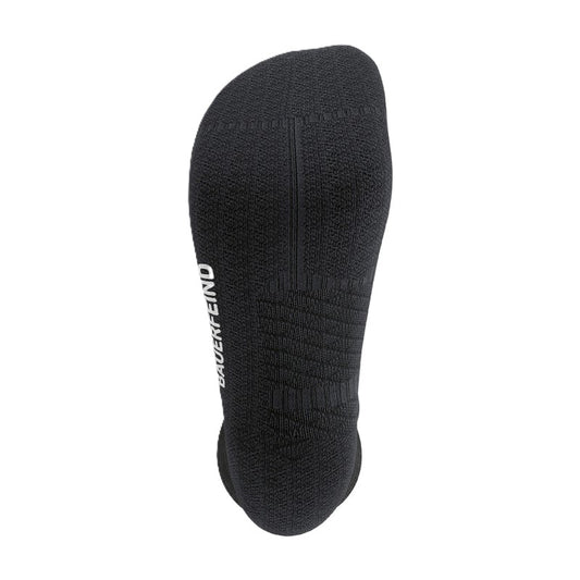 Bauerfeind Damenlaufsocken Run Performance Compression Socks – Rückansicht – schwarz / 35-38 S