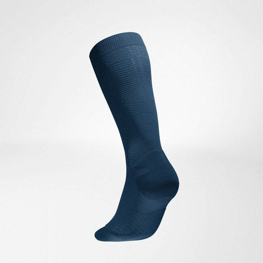 Bauerfeind Laufsocken Run Ultralight Compression Socks – Rückansicht – blau / 44-46 XL