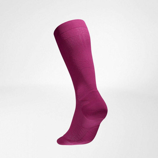 Bauerfeind Laufsocken Run Performance Compression Socks – Rückansicht – violett / 41-43 L