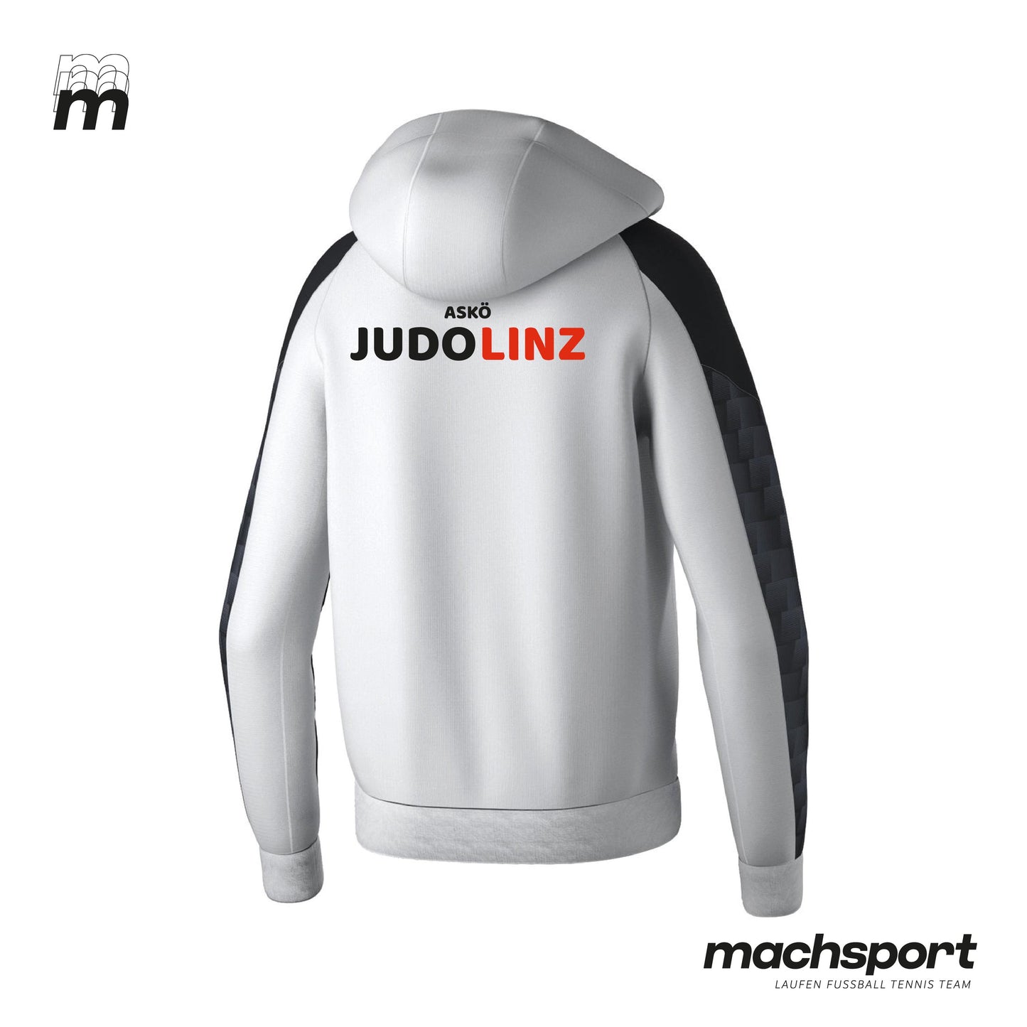ASKÖ Judo Linz Trainingsjacke mit Kapuze - machsport
