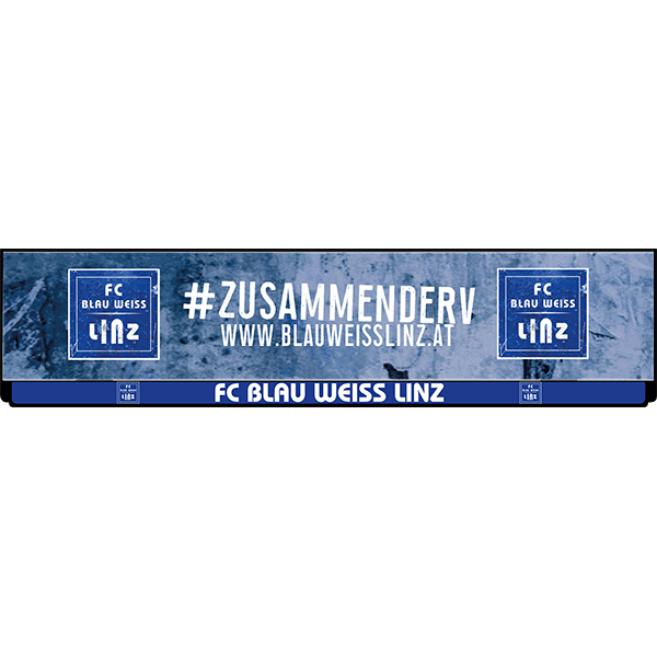 FC Blau-Weiß Linz Kennzeichenhalter (Paar) - machsport