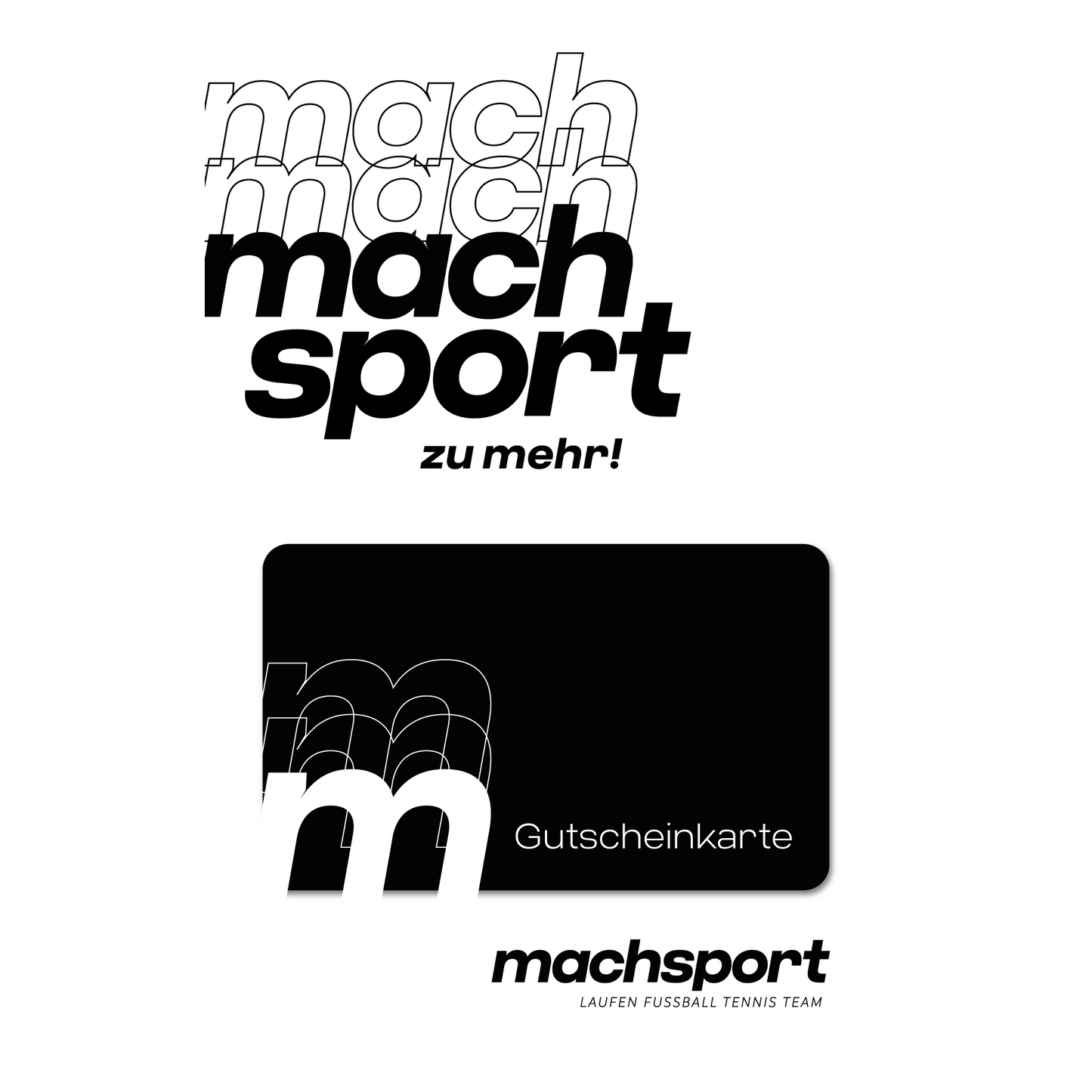 machsport Gutschein für Webshop und Filialen Allgemein- machsport