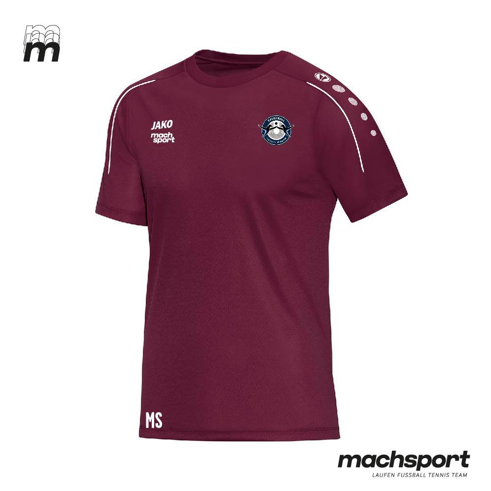 SPG Traun/St. Martin T-Shirt bordeaux - machsport