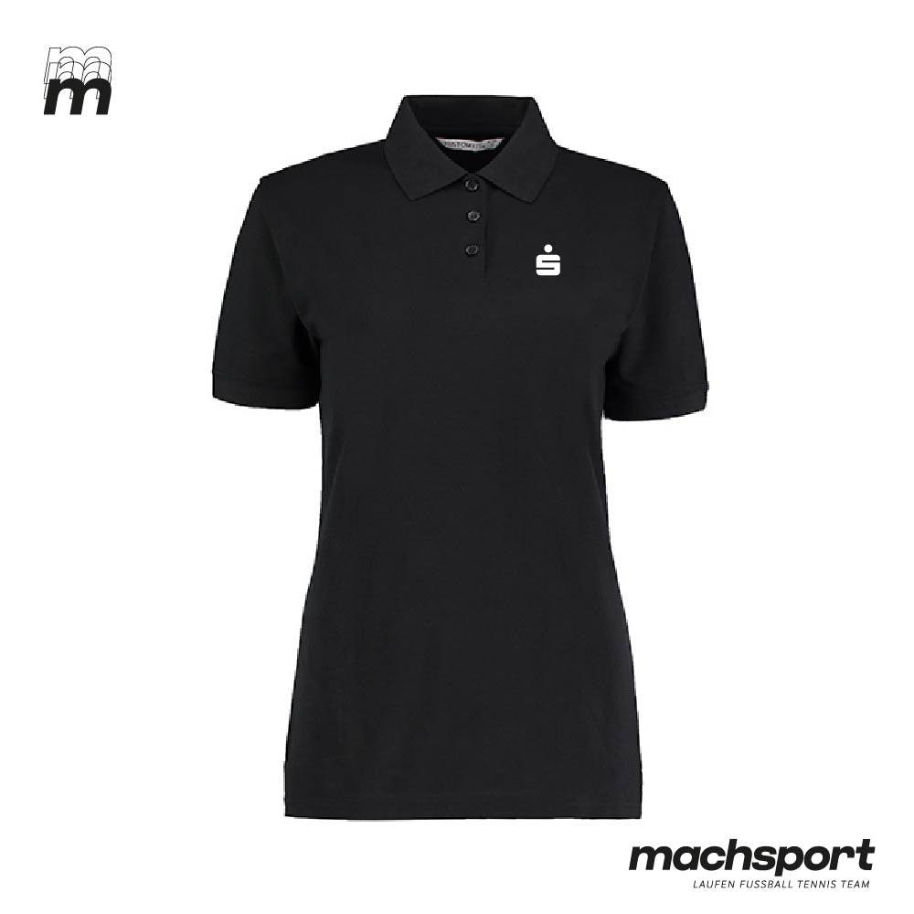 Sparkasse EPW Polo Damen schwarz - machsport
