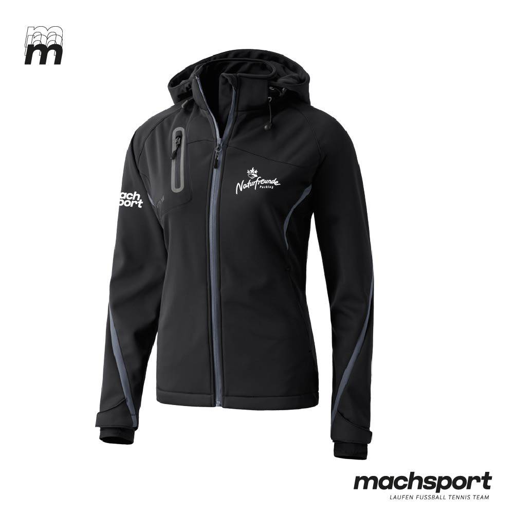 Naturfreunde Pucking Softshelljacke Damen - machsport