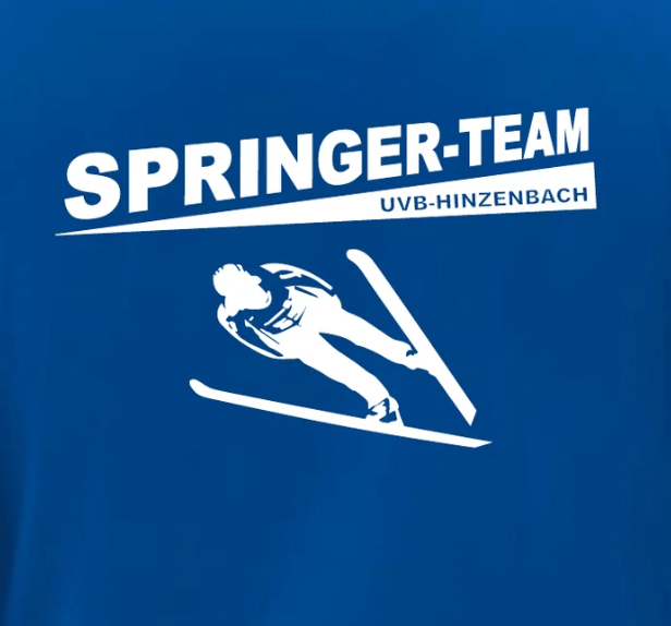 + 6,50 € | Aufpreis 1x Logo Springer Team UVB Hinzenbach (Rücken) - machsport