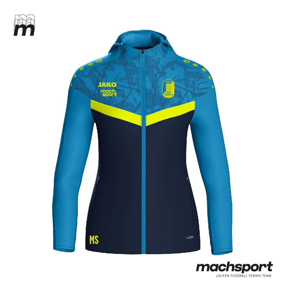 ASKÖ Bruck-Peuerbach Trainingsjacke mit Kapuze Damen - machsport