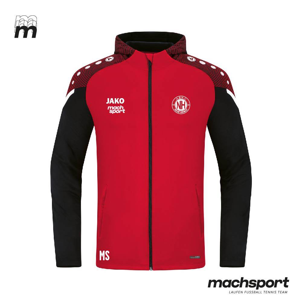 ASKÖ Neue Heimat Trainingsjacke mit Kapuze - machsport
