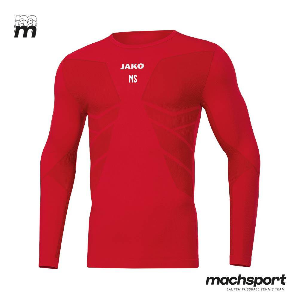 FC Perg Ladies Unterziehshirt rot - machsport