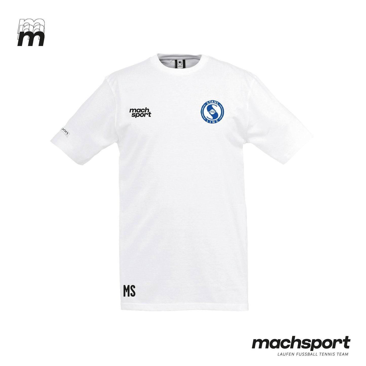 FC Stahl Linz Freizeitshirt weiß - machsport