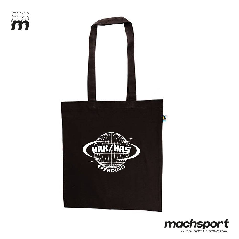 HAK | HAS Eferding Baumwolltasche schwarz - machsport