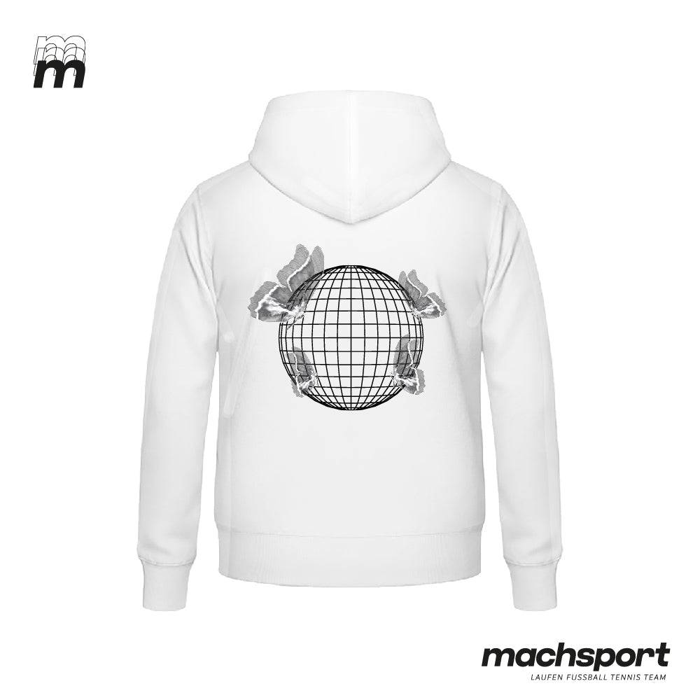 HAK | HAS Eferding Lifestyle-Hoodie weiß - machsport